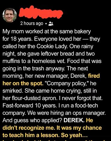 She Was Fired for a Kind Act — Years Later, Life Gave Her the Respect She Deserved