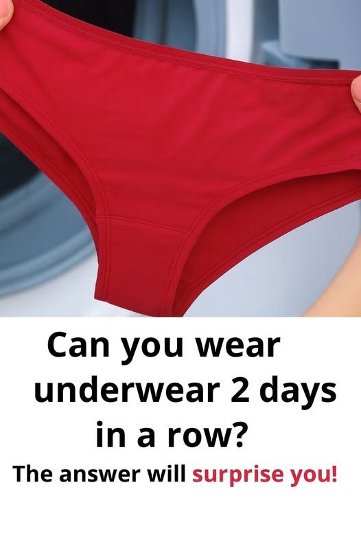 Can You Really Wear the Same Underwear Two Days in a Row?