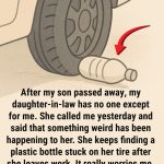 Why Noticing a Plastic Bottle Near Your Tire Matters