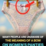 People Are Just Realizing Why Women’s Underwear Have A Bow On Front