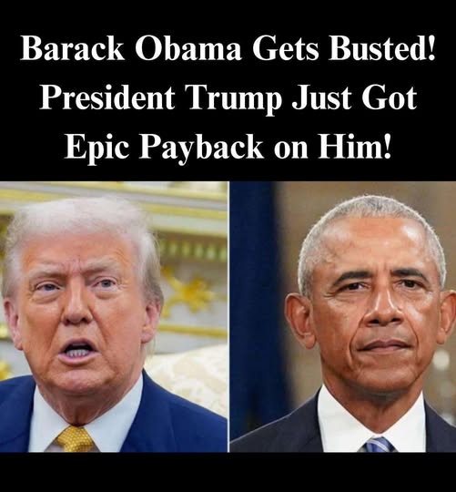 President Trump About to Get Sweet Payback on Former President Barack…