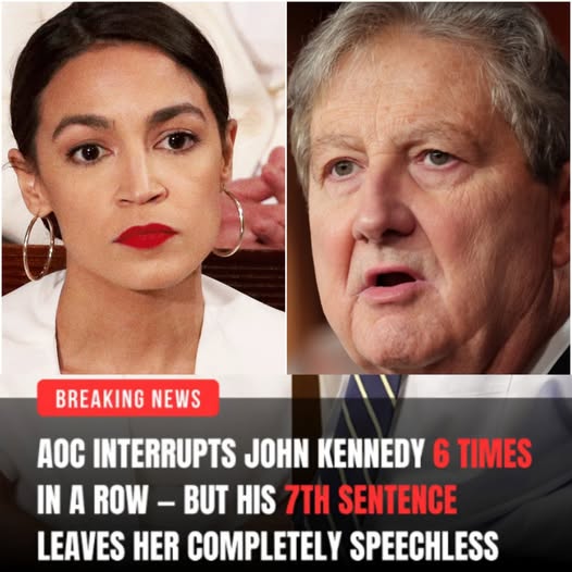 BREAKING: AOC Interrupts John Kennedy 6 Times in a Row