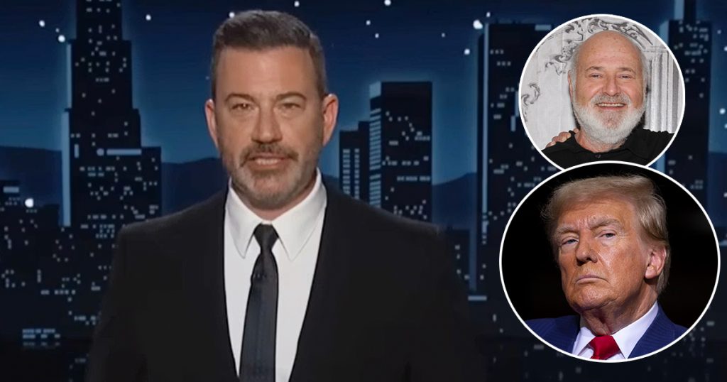 Jimmy Kimmel fires back with 2 scathing words to Trump after ‘disgusting’ remarks about Rob Reiner