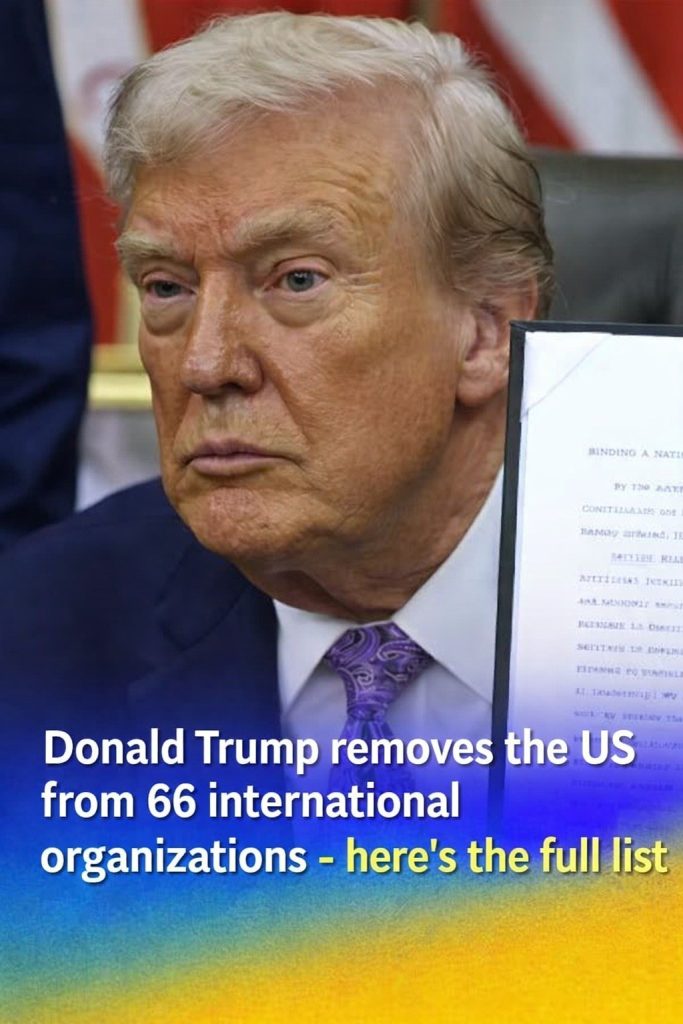66 International Organizations the US Exited Under Trump!