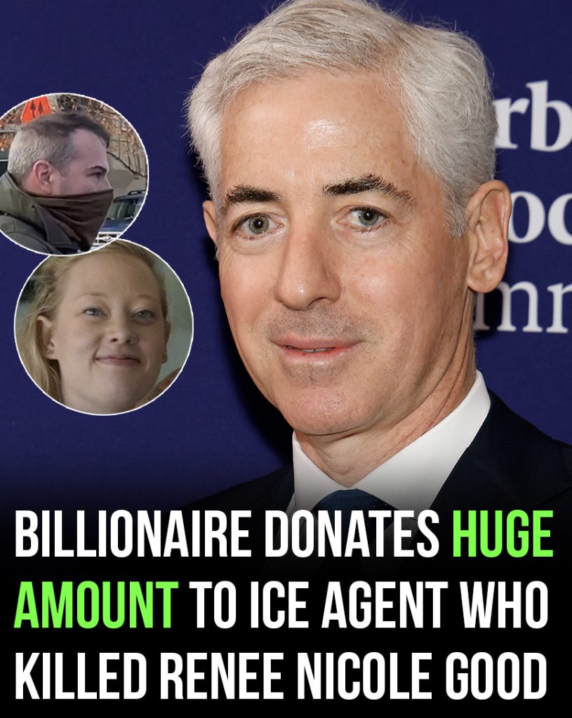 Billionaire donates huge amount to ICE agent who killed Renee Nicole Good