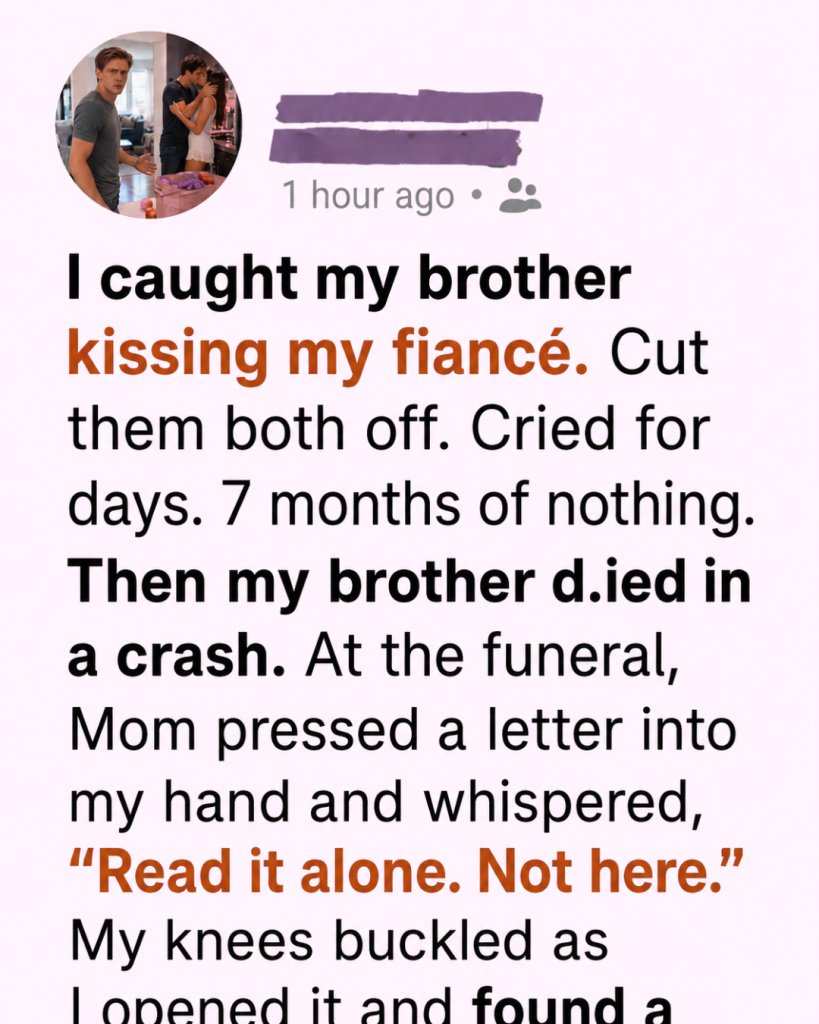 I Caught My Brother Kissing My Fiancée—At His Funeral, I Learned The Heartbreaking Truth