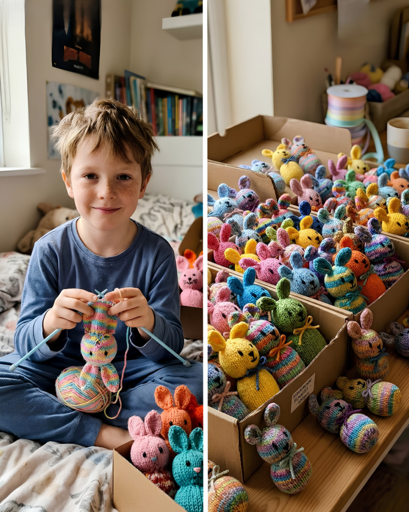 My 6-Year-Old Son Gave All His Savings to Help Our Elderly Neighbor – The Next Morning, Our Yard Was Filled with Piggy Banks, and Patrol Cars Were Everywhere
