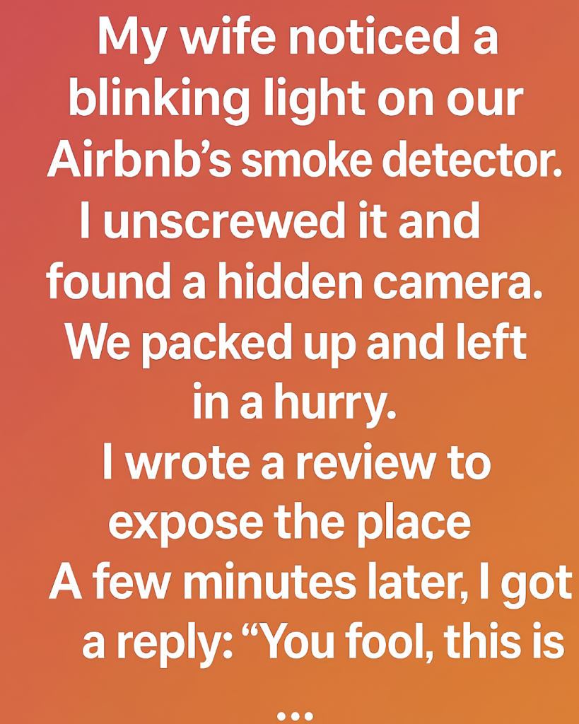 The Small Detail That Made Us Rethink Our Stay Away From Home
