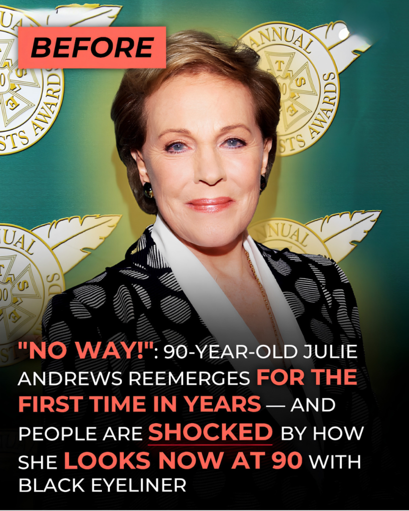 Julie Andrews Makes First Public Appearance in Years, Igniting Reactions Over Her Look