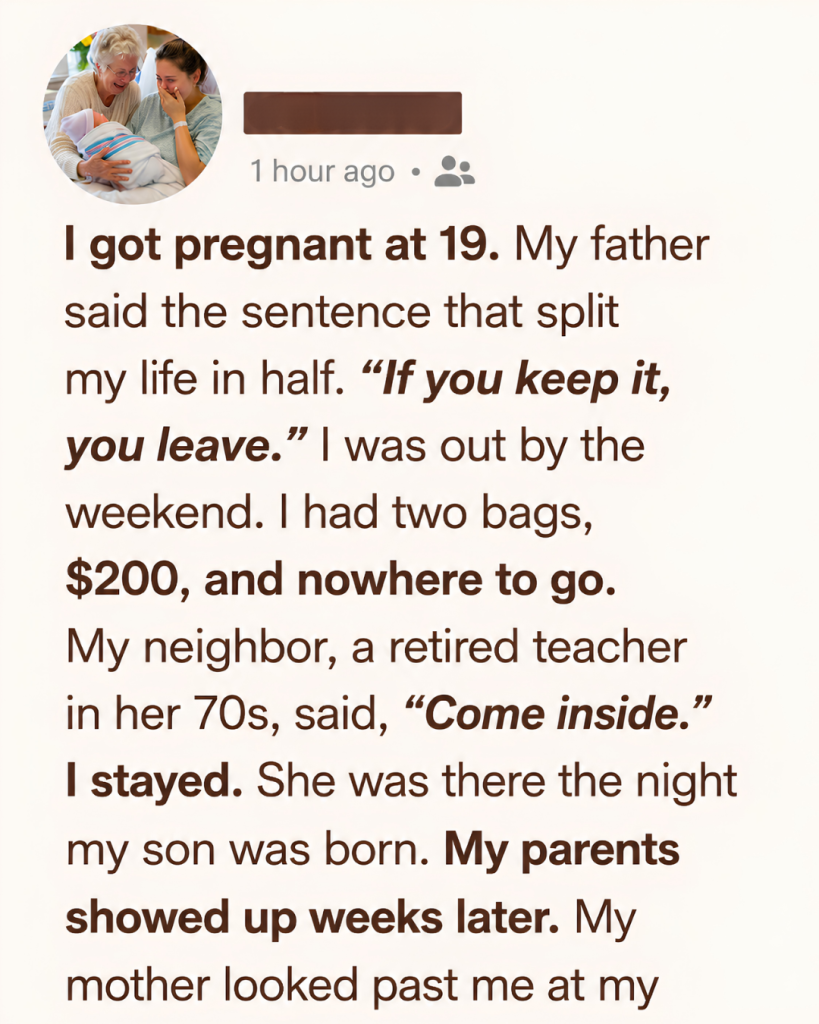 I Was Homeless and Pregnant at 19—Then an Elderly Neighbor Opened Her Door