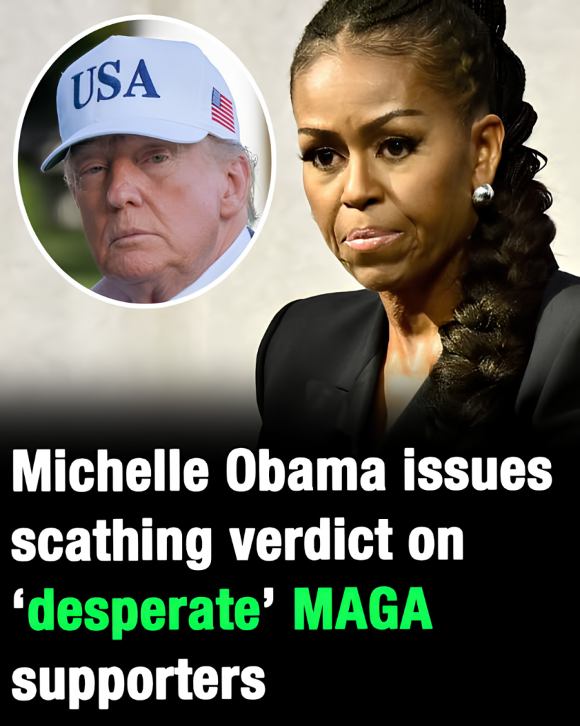 Michelle Obama issues scathing verdict on ‘desperate’ MAGA supporters
