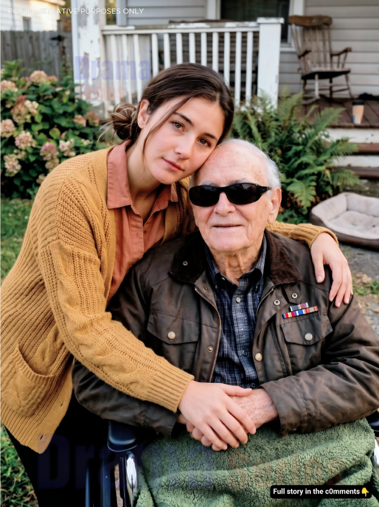 I Was Paid to Pretend to Be a Blind Veteran’s Granddaughter Every Sunday—But After He Passed Away, His Final Wish Changed My Life Forever