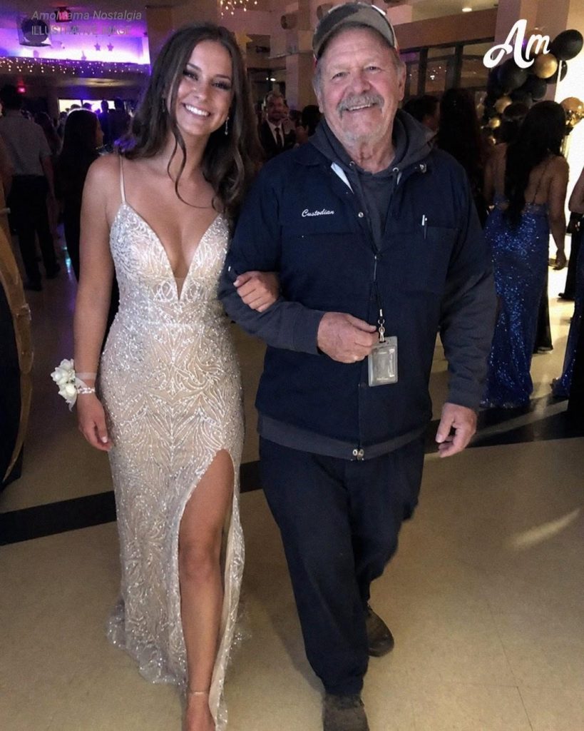 My Daughter Chose the School Janitor to Walk Her Across the Graduation Field Instead of Me – I Felt Embarrassed Until He Pulled an Old Envelope from His Pocket and Read It Out Loud