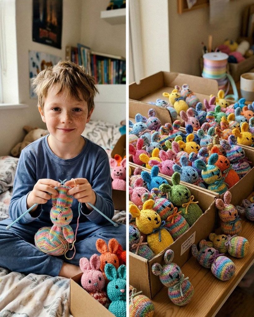My 6-Year-Old Son Gave All His Savings to Help Our Elderly Neighbor – The Next Morning, Our Yard Was Filled with Piggy Banks, and Patrol Cars Were Everywhere